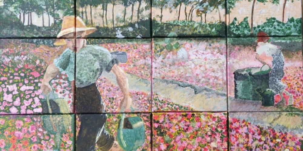 Herschildering De tuinier Jenny Montigny