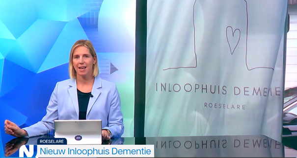 Presentatrice WTV kondigt nieuw inloophuis dementie Roeselare aan