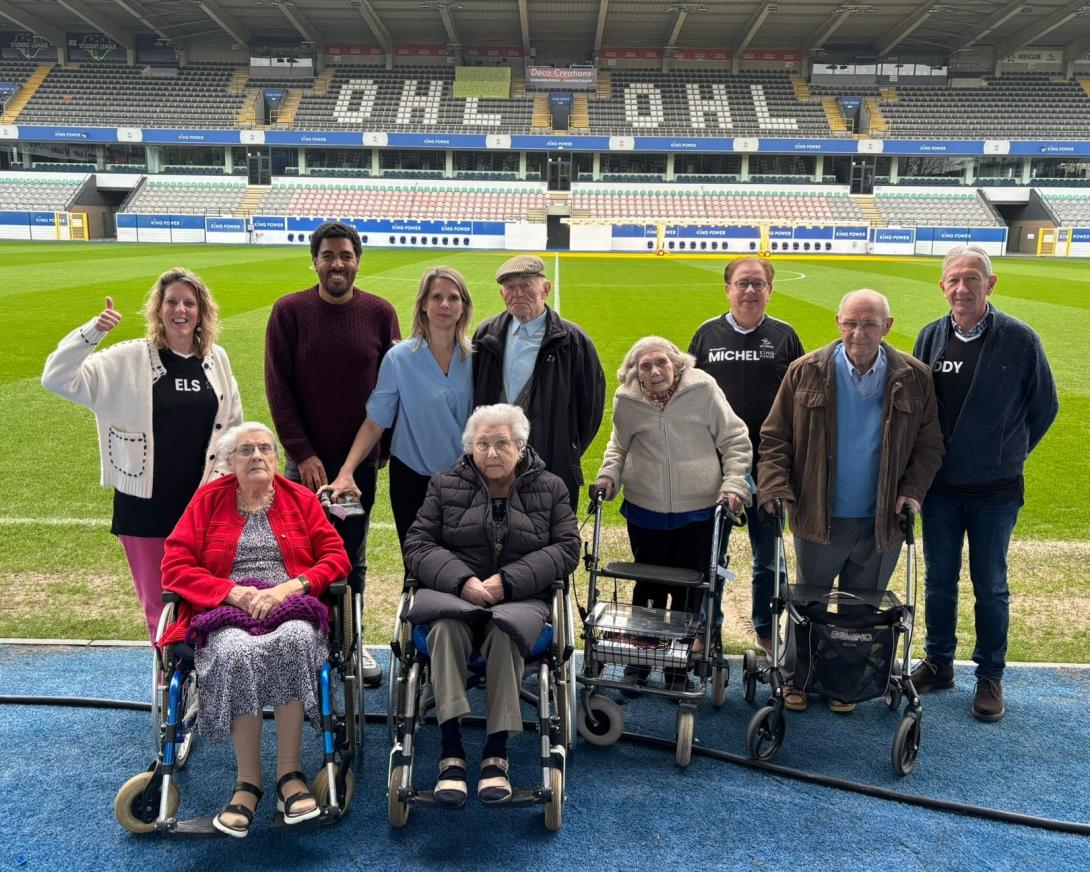 Groepsfoto Football Memories OH Leuven 1-2026