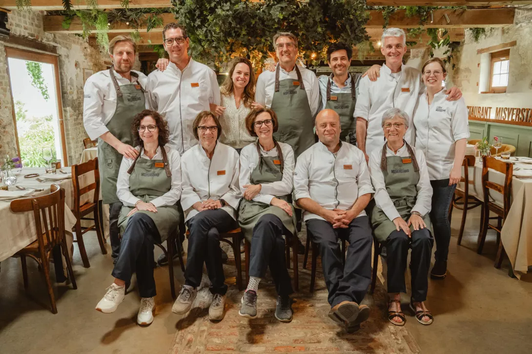 groepsfoto Restaurant Misverstand 2026