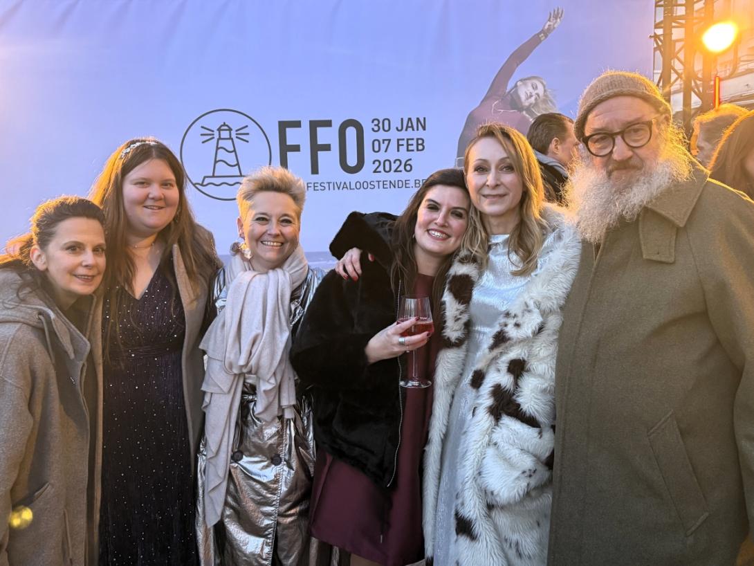 groepsfoto Zondag de Negenste - Filmfestival Oostende 2026
