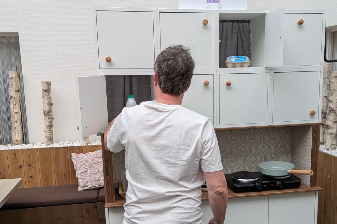 dementiekeuken met speler