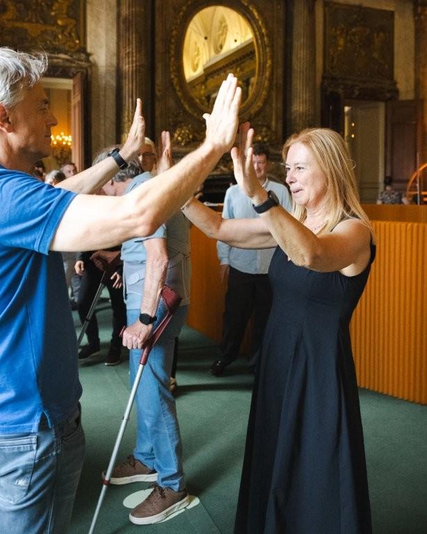 Interactie tijdens Het Geheugenpaleis