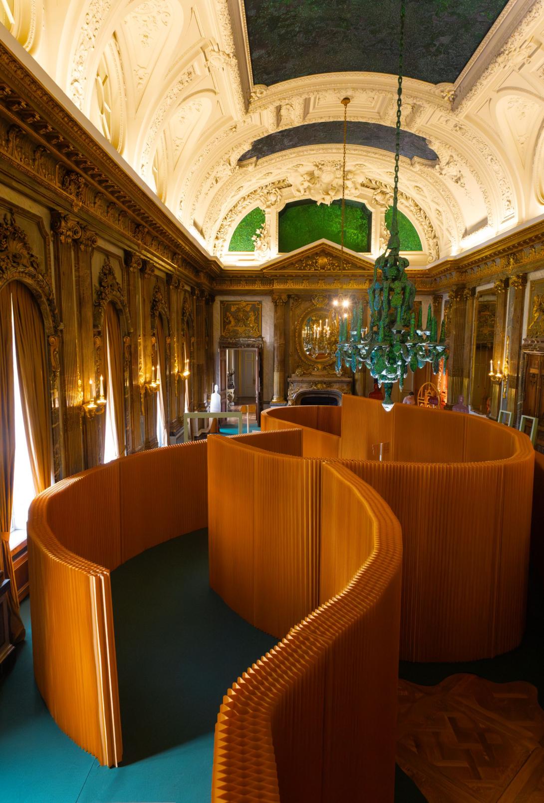 Tentoonstelling in de Spiegelzaal